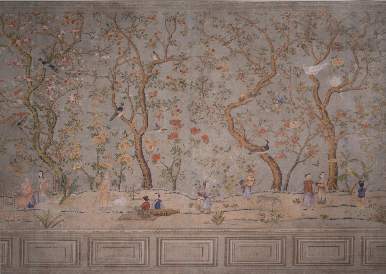 Ming Garden Wallpaper
