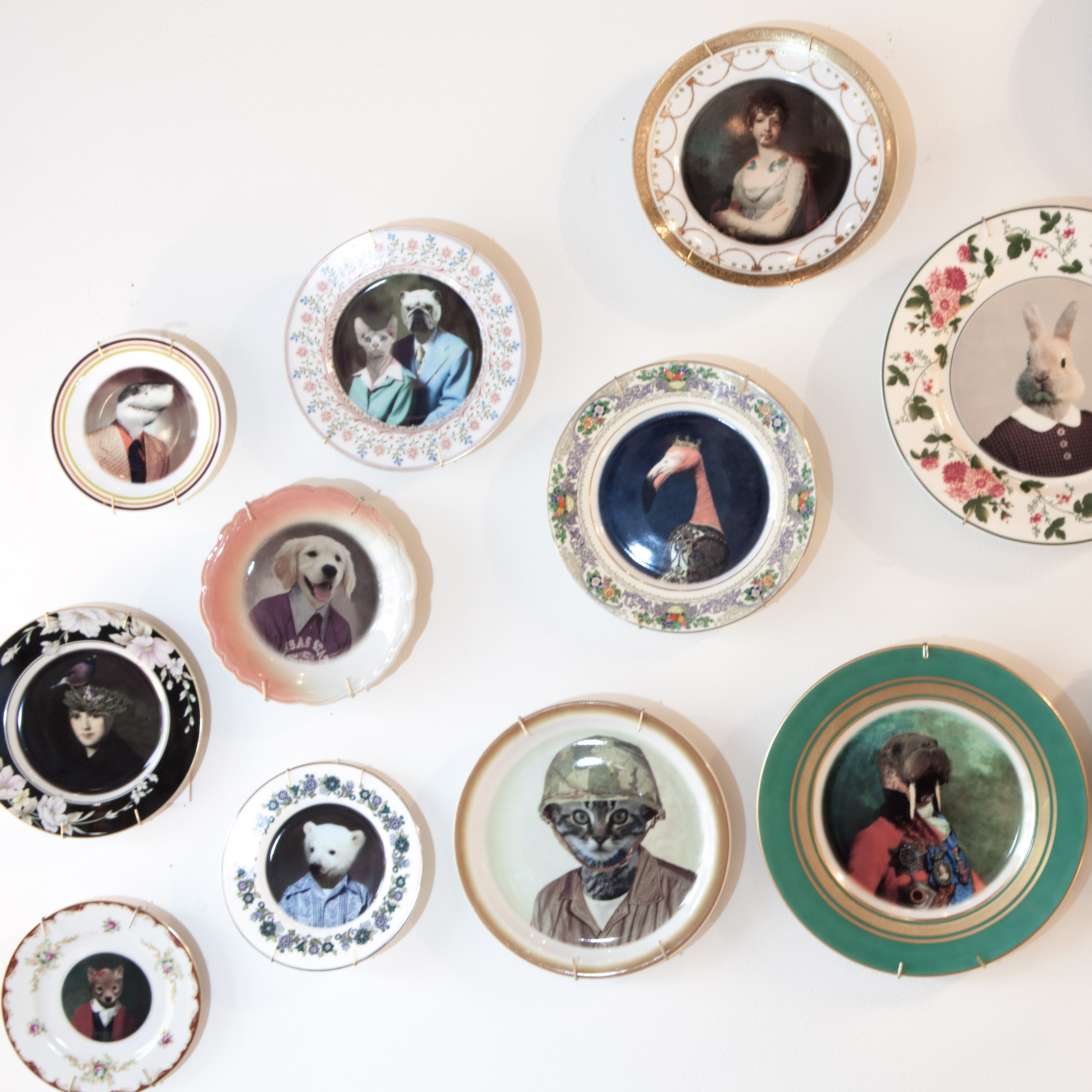 Decorative Portrait Plates