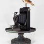 Upcycled Songbird on Vintage Camera