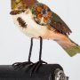 Upcycled Songbird on Vintage Camera Details