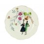 Lucinda and Hazel Animal Plate