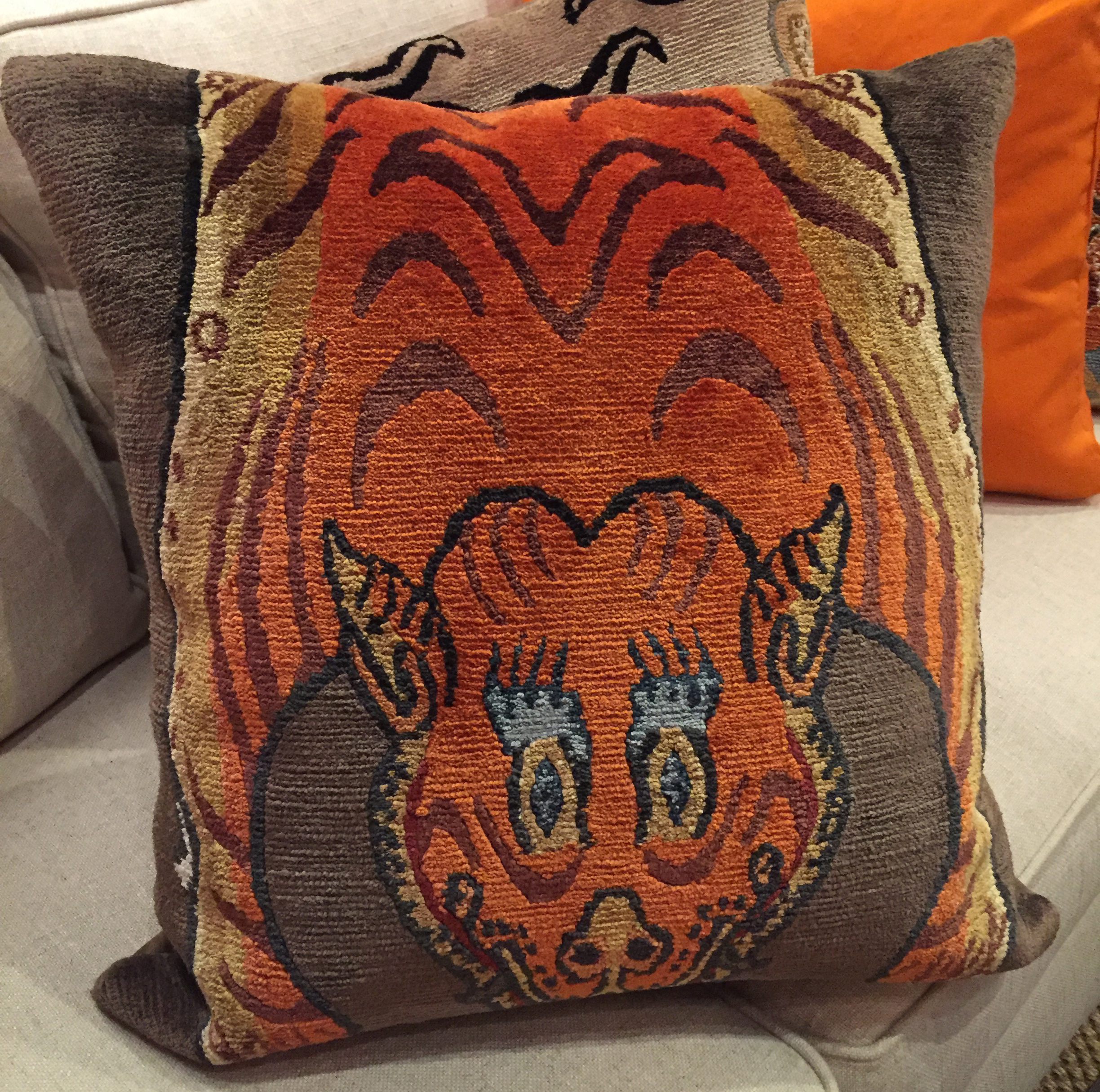 Tibetan Tiger Pillow