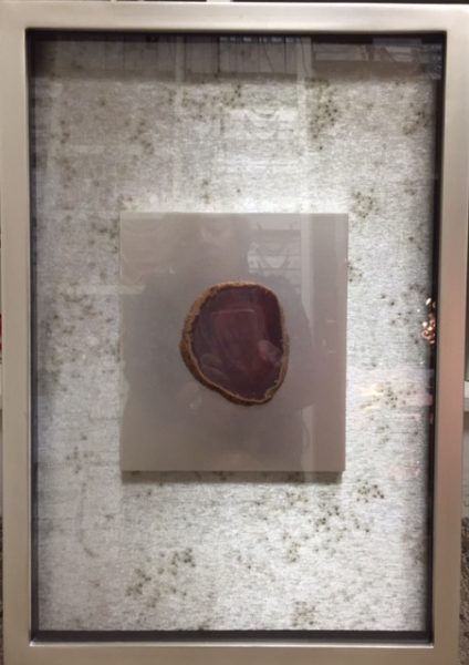 Framed Plum Agate Slab Framed Plum Agate Slab