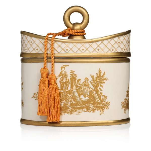 Classic Toile Seda France Sicilian Tangerine Two-Wick Candle