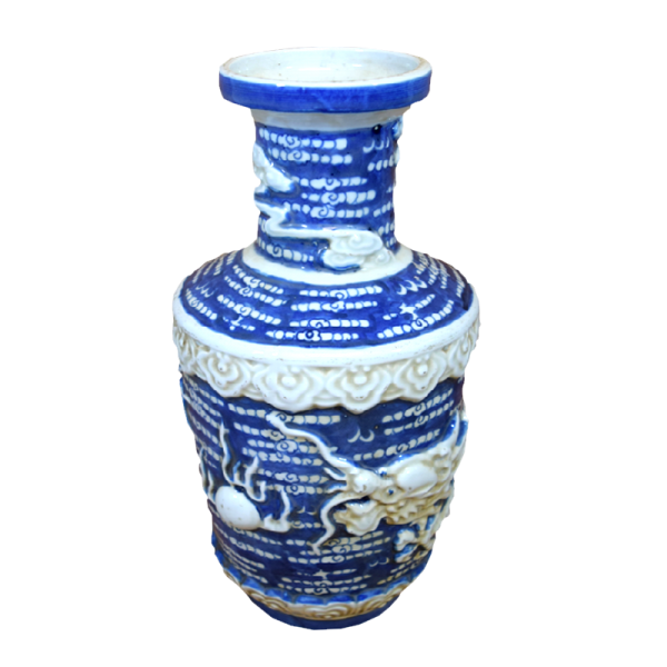 Dragon Relief Vase
