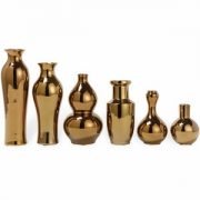 Golden Porcelain Vase — Assorted