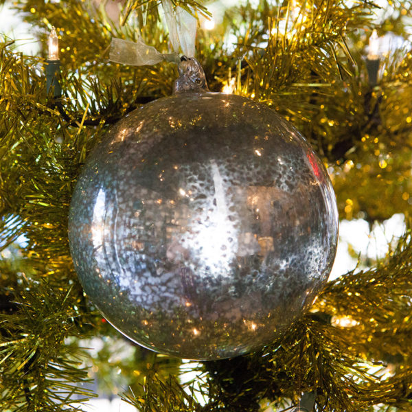 Mercury Glass Orb Ornament