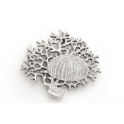 Coral and Shell Trivet