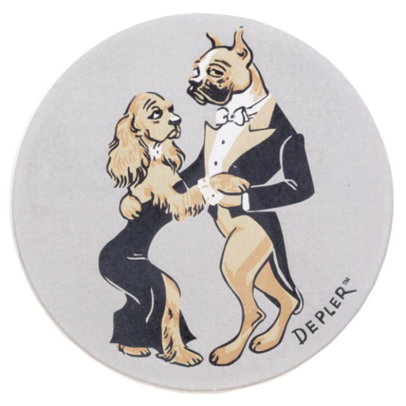 Original Depler Dog Coaster