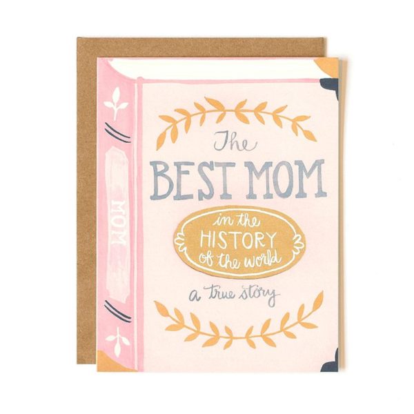 Best Mom in the History of the World Card